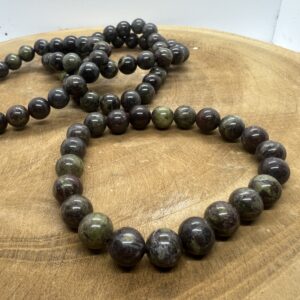 Bracelet jaspe sang du dragon