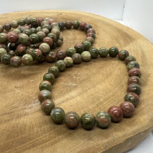 Bracelet en unakite