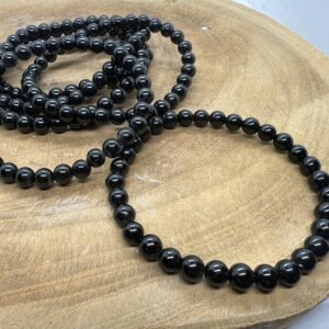 Bracelet tourmaline 6mm