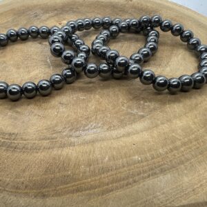 Bracelet en hématite 8mm
